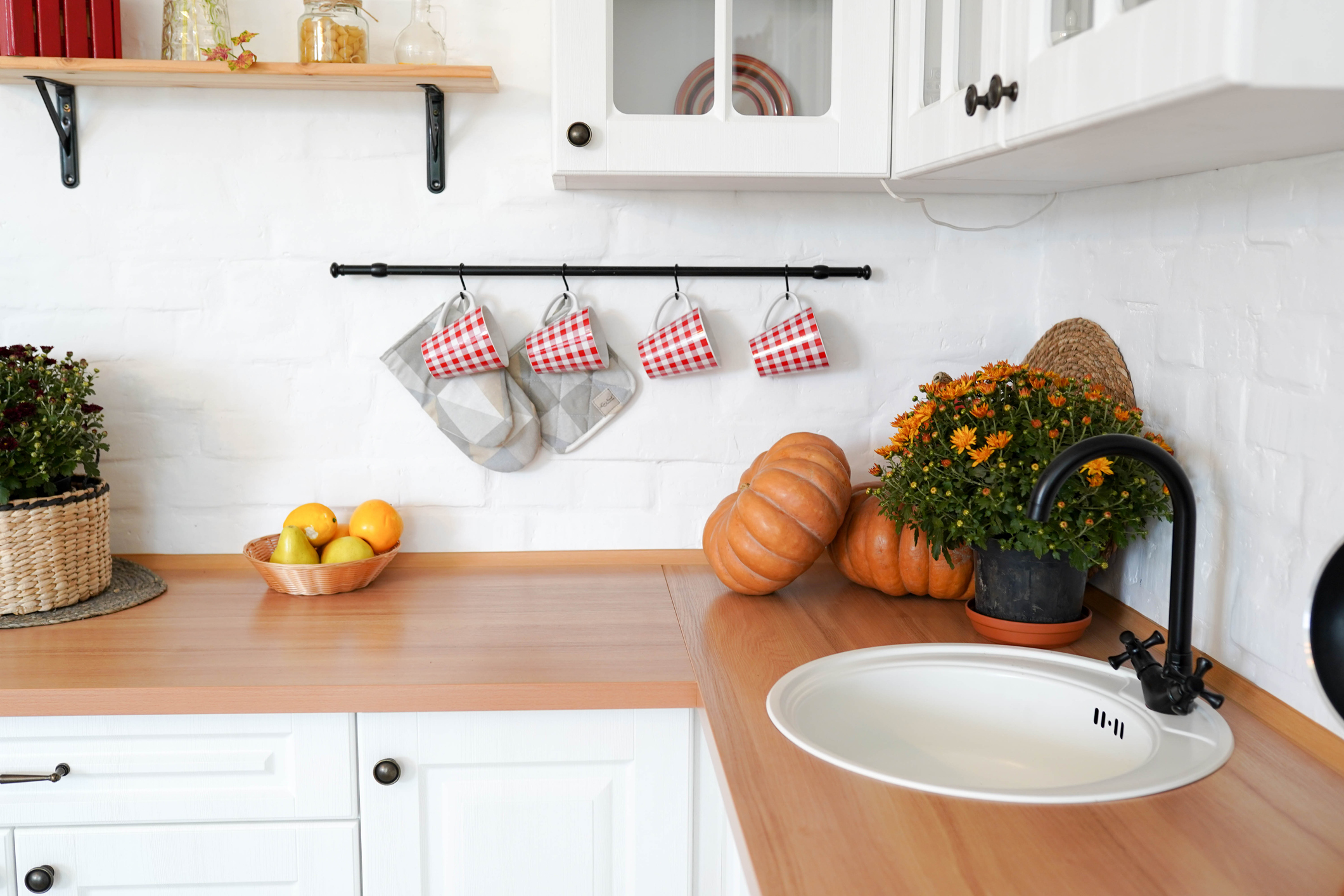 Autumn Kitchen Decoration Ideas   Panararmer